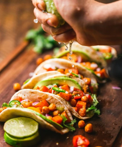 grilled food